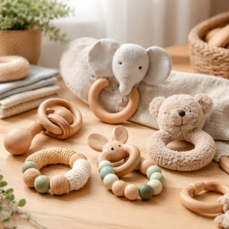 Hochets sûrs et durables — Guide essentiel de La mercerie d’Amélie